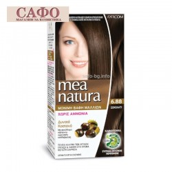 Безаммиачная краска для волос № 6.88 Chocolate Farcom Mea Natura Hair Color с органическими экстрактами