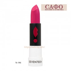 Червило за устни матово № 06 Seventeen Matte Lasting Lipstick