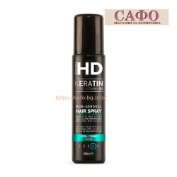 Лак за коса без газ Farcom HD Keratin Non-Aerosol Hairspray Extra Strong Hold