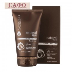 Слънцезащитен крем за лице и тяло SPF 30  Alkemilla Face & Body Natural Sun Cream SPF 30