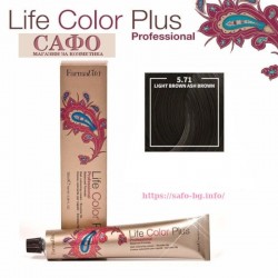 Hair dye № 5.71 Light Brown Ash Brown FarmaVita Life Color Plus