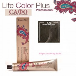 Hair dye № 7.71 Brown Ash Blonde FarmaVita Life Color Plus