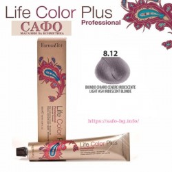 Краска для волос № 8.12 Light Ash Iridescent Blonde FarmaVita Life Color Plus
