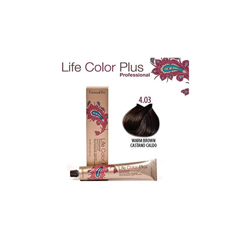 Краска для волос № 4.03 Warm Brown FarmaVita Life Color Plus