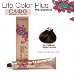 Боя за коса Фармавита FarmaVita Life Color Plus № 4.3 Golden Brown