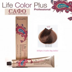 Боя за коса Фармавита FarmaVita Life Color Plus № 6.03 Warm Dark Blonde