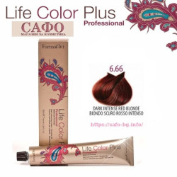Краска для волос № 6.66 Dark Intense Red Blonde FarmaVita Life Color Plus