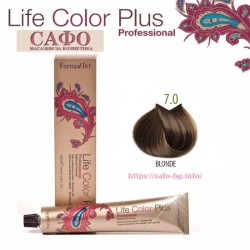 Краска для волос № 7.0 Blonde FarmaVita Life Color Plus