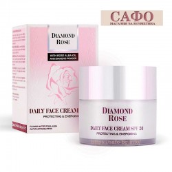Day cream with UV protection with Rose Oil Biofresh Diamond Rose Daily face cream spf 20