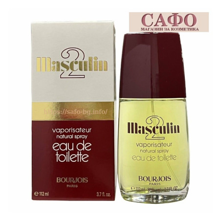Perfume for men Bourjois Masculin 2 Eau De Toilette For Men 112 ml