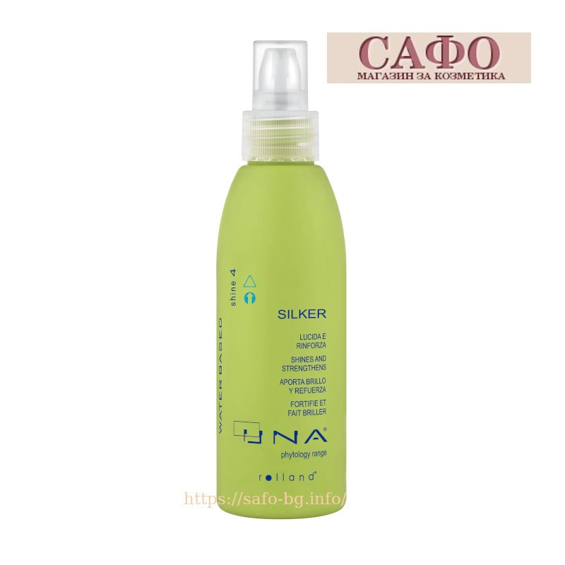 Hair shine serum Rolland Una Silker Shine - F4