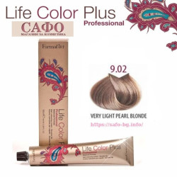 Краска для волос № 9.02 Very Light Pearl Blonde FarmaVita Life Color Plus