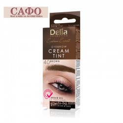 Крем-краска для бровей и ресниц № 4.0 Brown Delia Eyebrow Cream Tint