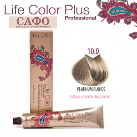 Краска для волос № 10.0 Platinum Blonde FarmaVita Life Color Plus
