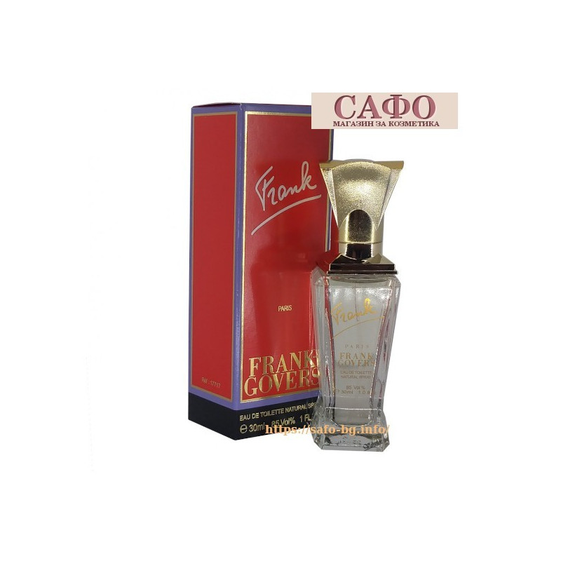 Туалетная вода для женщин 30 ml Frank Govers EDT