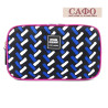 Cosmetic case Estee Lauder Opening Ceremony MakeUp Cosmetics Bag Blue Pink Trim