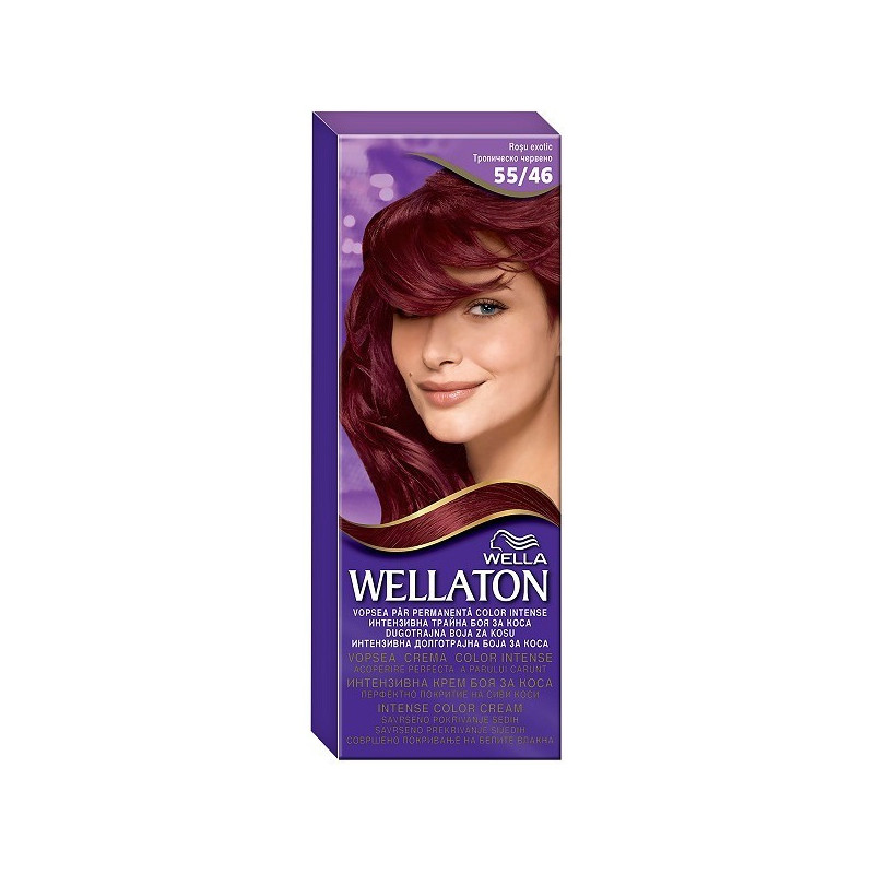 Краска для волос № 55/46 Тропический красный Wellaton Intense Color Cream