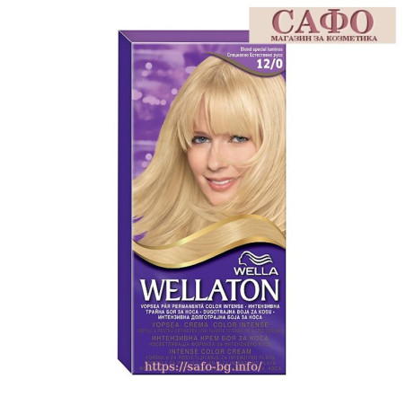 Краска для волос № 12/0 Специальный натуральный блонд Wellaton Intense Color Cream