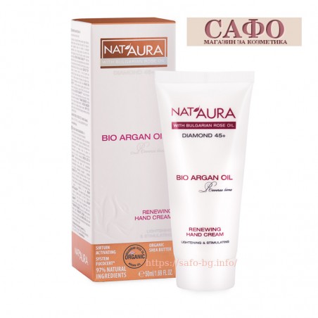 Обновяващ крем за ръце Biofresh Renewing Hand Cream Nat'aura 45+