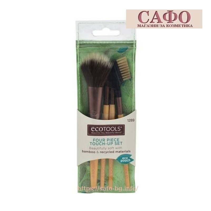 Makeup brush set №1289 EcoTools Four Piece Touch-Up Set