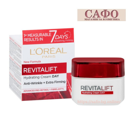 Дневной крем для лица от морщин L'Oreal Revitalift Day Cream