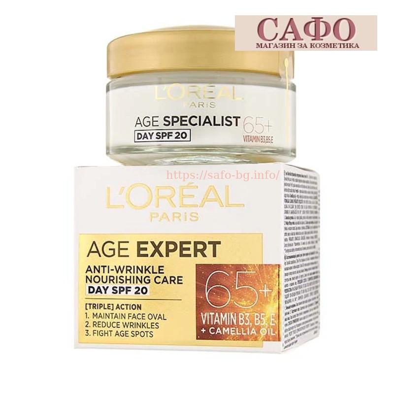Day face cream L'Oreal Age Specialist 65+ Day Cream