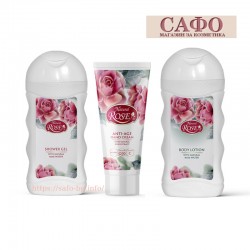 Дамски комплект за Тяло Роза Arsy Cosmetics Natural Rose Body Care Gift Set for women