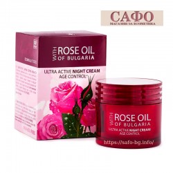 Крем за лице нощен Реджина Biofresh Regina Roses Ultra Active Night Cream Age Control