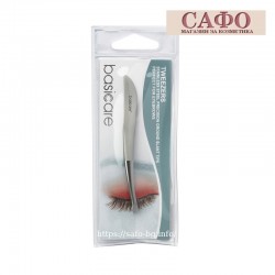Пинсета от неръждаема стомана Basicare Tweezer Stainless Steel Precision Ground Slant Tips Perfect For Eyebrows
