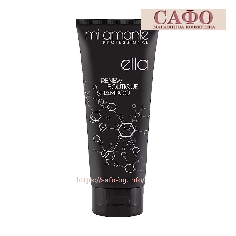 Кератиновый безсульфатный шампунь Mi Amante Ella Renew Boutique Shampoo