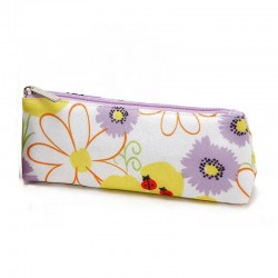 Clinique Purple & Yellow Floral & Ladybug Canvas