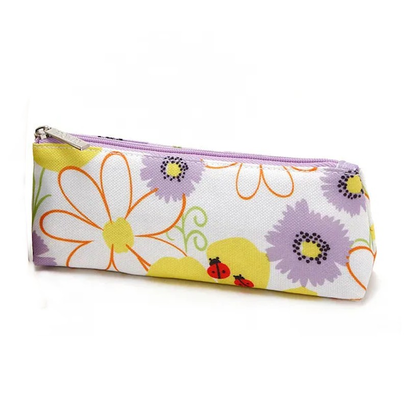 Clinique Purple & Yellow Floral & Ladybug Canvas