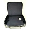 Чанта за грим Estee Lauder Navy Blue Faux Crocodile Embossed Make-up Travel Bag Train Case Zip