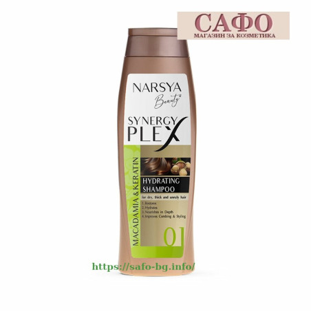 Шампунь для сухая и непокорная коса Макадамия и кератин Arsy Cosmetics Macadamia & Keratin Shampoo
