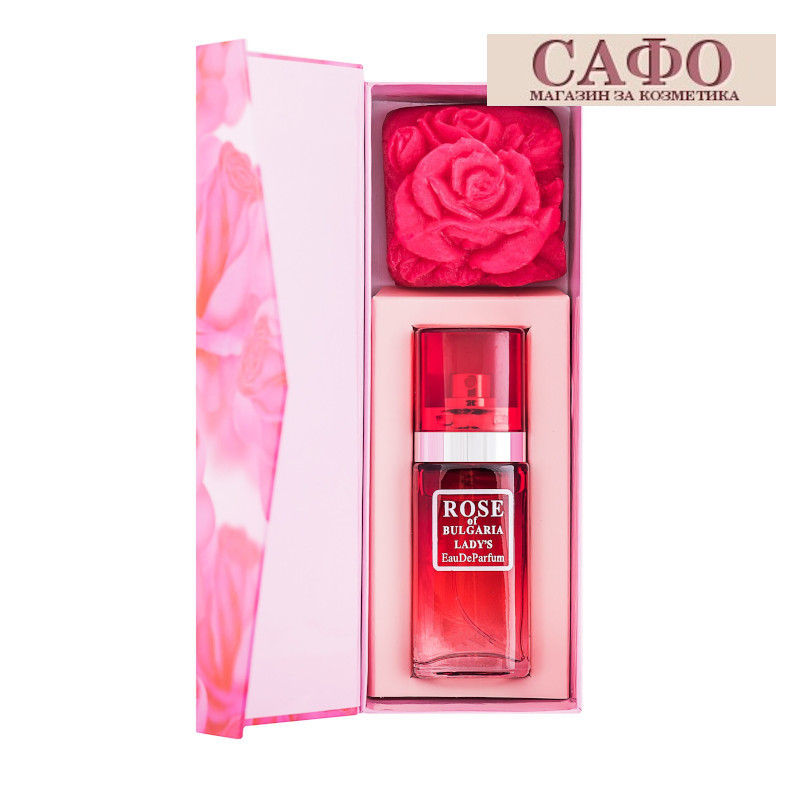 Комплект две части Роза парфюм и сапун Biofresh Gift Set Rose of Bulgaria With Perfume And Soap
