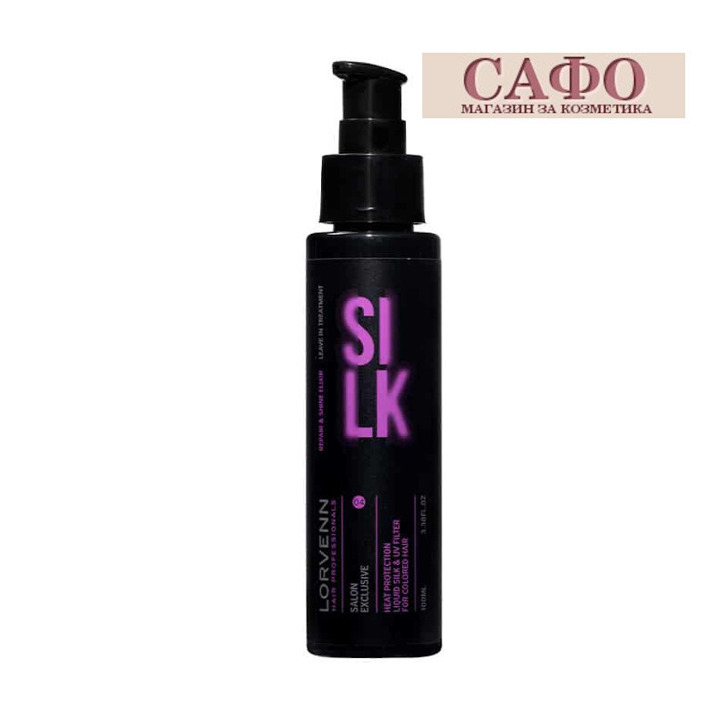 Hair elixir for nourishment and shine Lorvenn Silk Shine & Repair Elixir