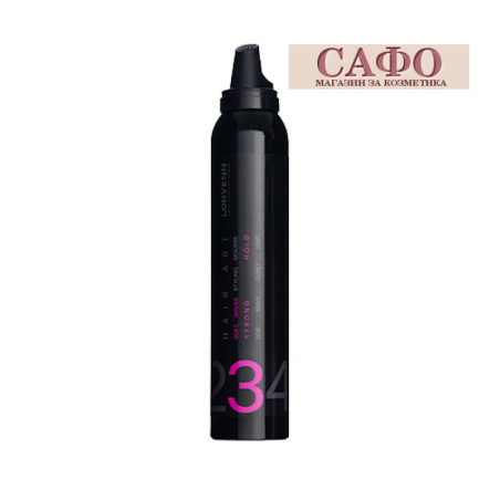 Пяна за коса Лорвен Меки къдрици Lorvenn Soft Waves Styling Mousse
