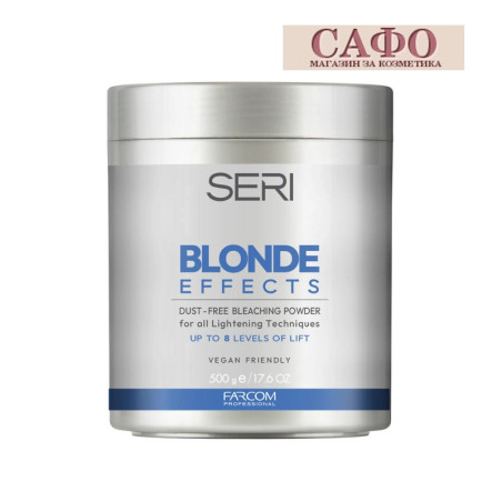 Супра за коса Farcom Seri Bleaching Powder Blonde Effects 500 g