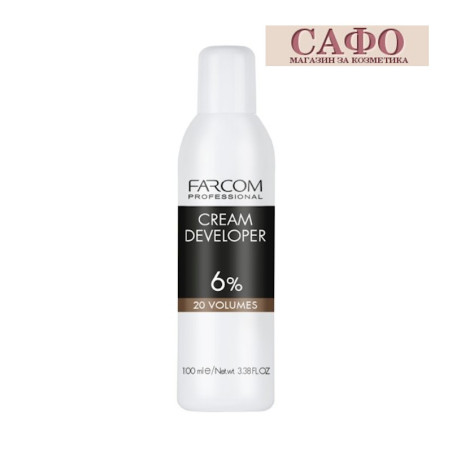 Oксидант за боя за коса Volume 20 Farcom Professional Cream Developer