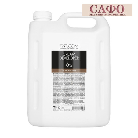 Oксидант за боя за коса Volume 20 Farcom Professional Cream Developer