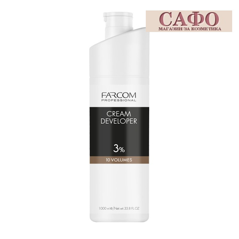 Oксидант за боя за коса Volume 10 Farcom Professional Cream Developer