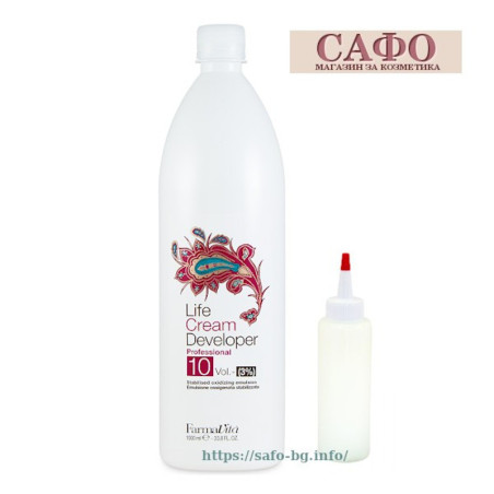 Оксидант 10 vol. 3% FarmaVita Life Color Plus Cream Developer