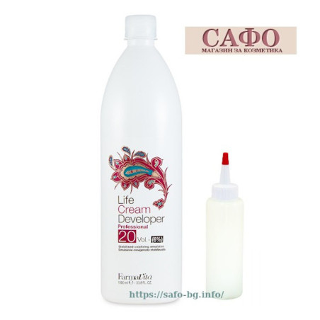 Oxidant 20 vol. 6% FarmaVita Life Color Plus Cream Developer
