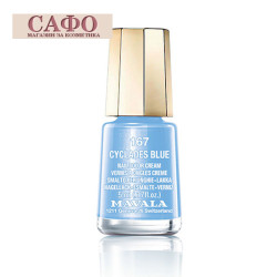 Лак за нокти № 167 Cyclades Blue Mavala Mini color