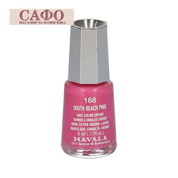 Лак для ногтей № 168 South Beach Pink Mavala Mini