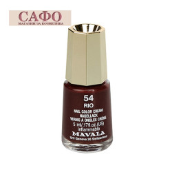 Nail polish No. 54 Rio Mavala Mini color