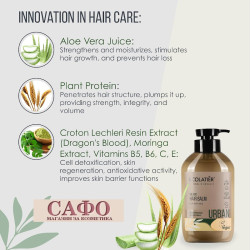 Балсам за обем за тънка коса Еколатиер Ecolatier Urban Series Volume Hair Balm for Fine Hair