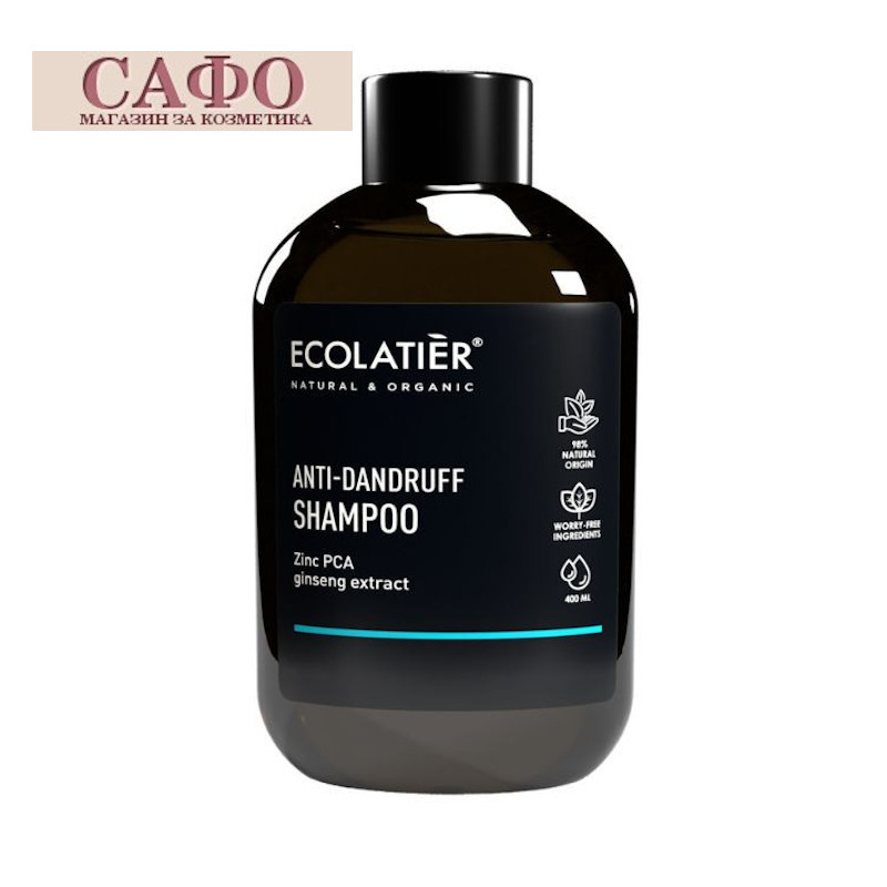 Шампоан за коса против пърхот Ecolatier Shampoo Anti-Dandruff