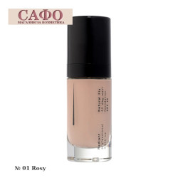 Background dio ten behind the face matirasch № 01 Rosy Radiant Natural Fix All Day Matt Make Up SPF 15