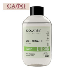 Мицеларна вода за мазна кожа Ecolatier Micellar Water Oily Skin Matcha Tea & Bamboo